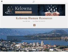 Tablet Screenshot of kelownahr.com